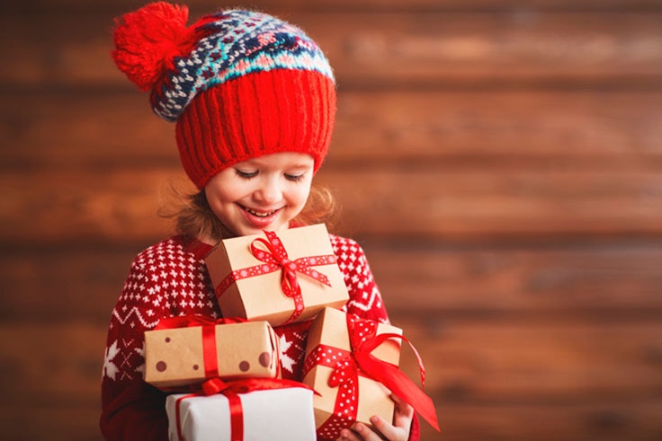 regalos para los niños en Navidad