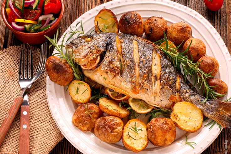 pescado alimentos contra el frío