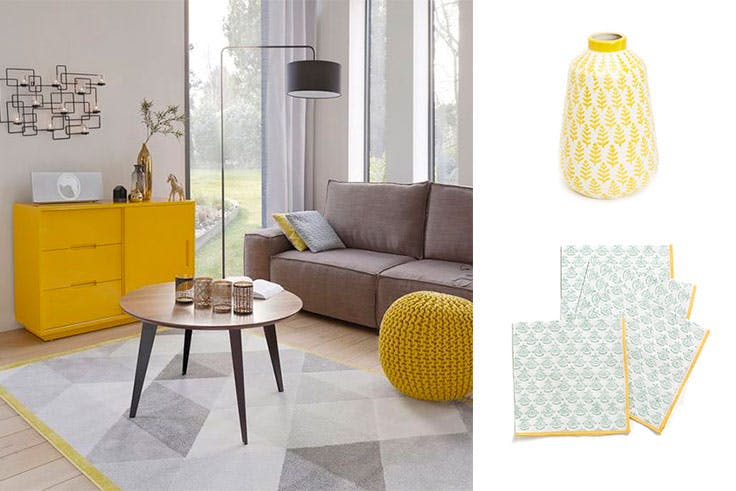 Artículos de decoración 'color block' de Zara Home