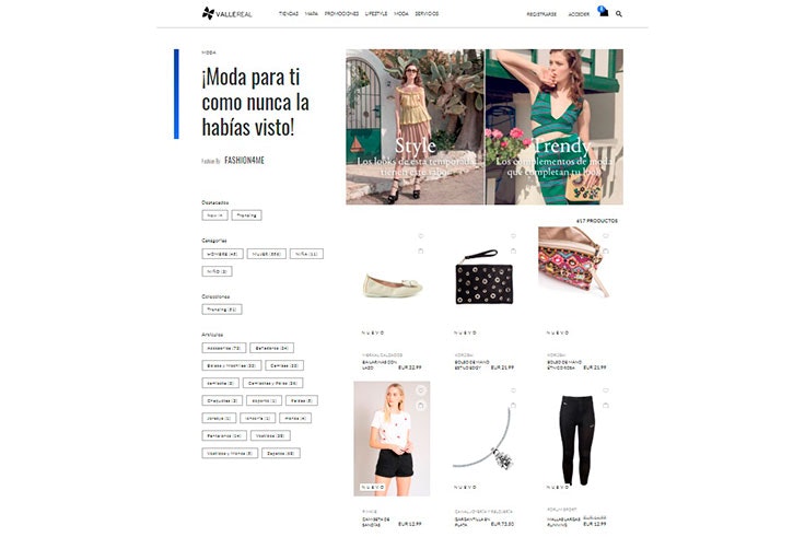 Cómo utilizar la wishlist de Valle Real