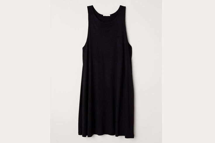 vestido-negro-corto-hm-vallereal