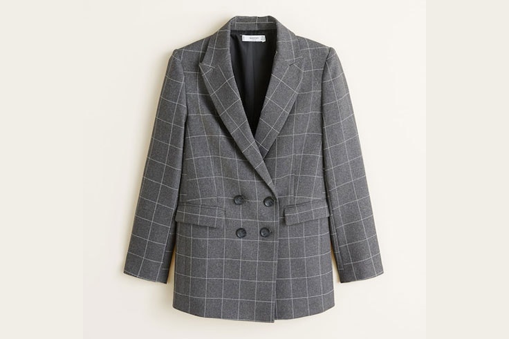 americana-gris-cuadros-mango
