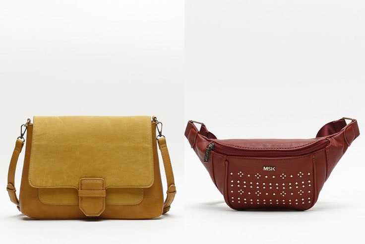 bolso-amarillo-rinonera-roja-misako-color-block