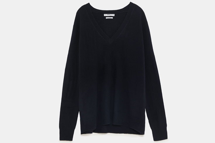 jersey-negro-punto-fino-zara-itziar-aguilera