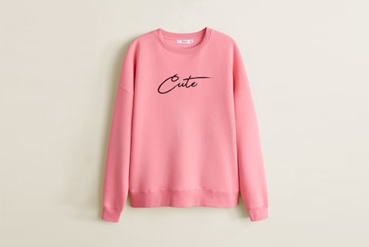sudadera-rosa-mensaje-estampado-mango