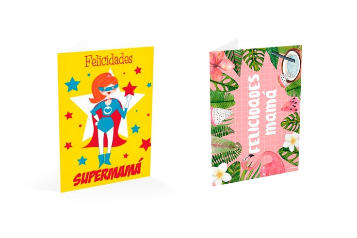 tarjetas felicitacion carrefour