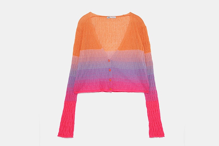 Chaqueta de colores de Zara