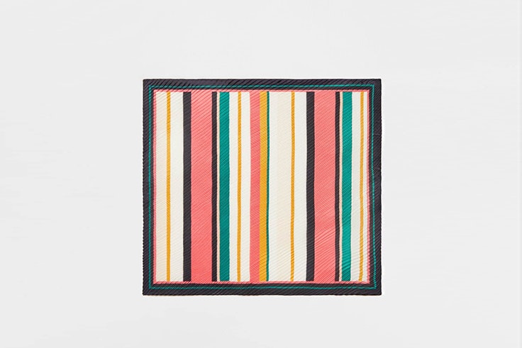 Pañuelo de rayas de colores de Stradivarius