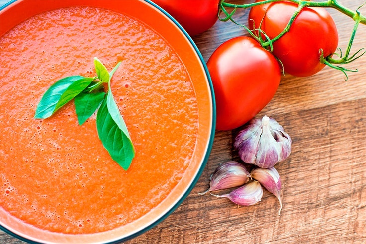 receta de gazpacho