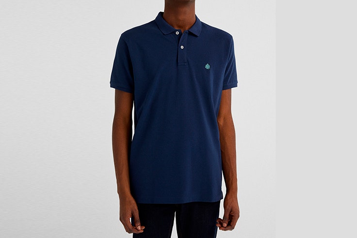 polo azul marino clasico springfield rebajas de verano