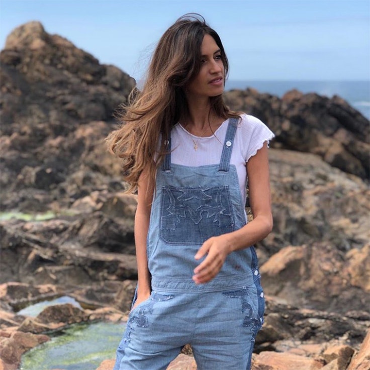 sara carbonero peto vaquero