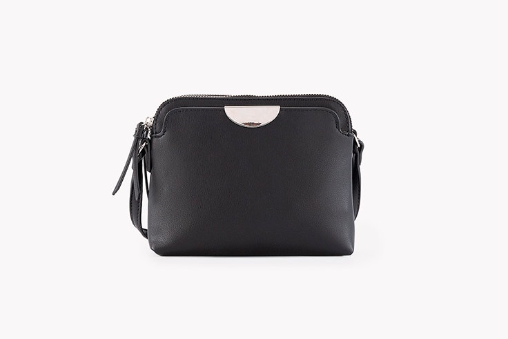 bolso bandolera negra paco martinez