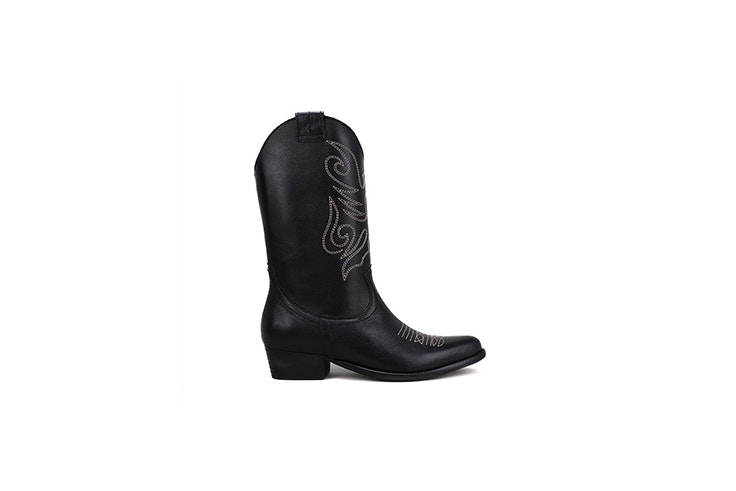 botas cowboy negras krack esenciales de otoño