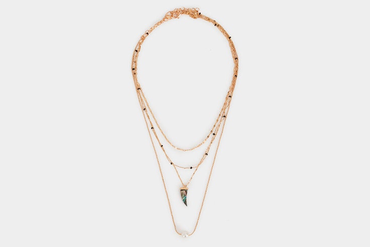 collares dorados parfois