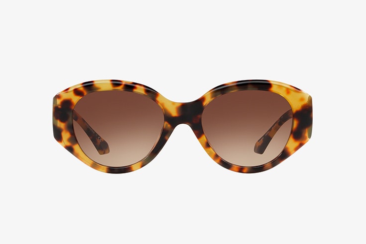 Gafas de sol marrones de off White. Disponible en Sunglass Hut