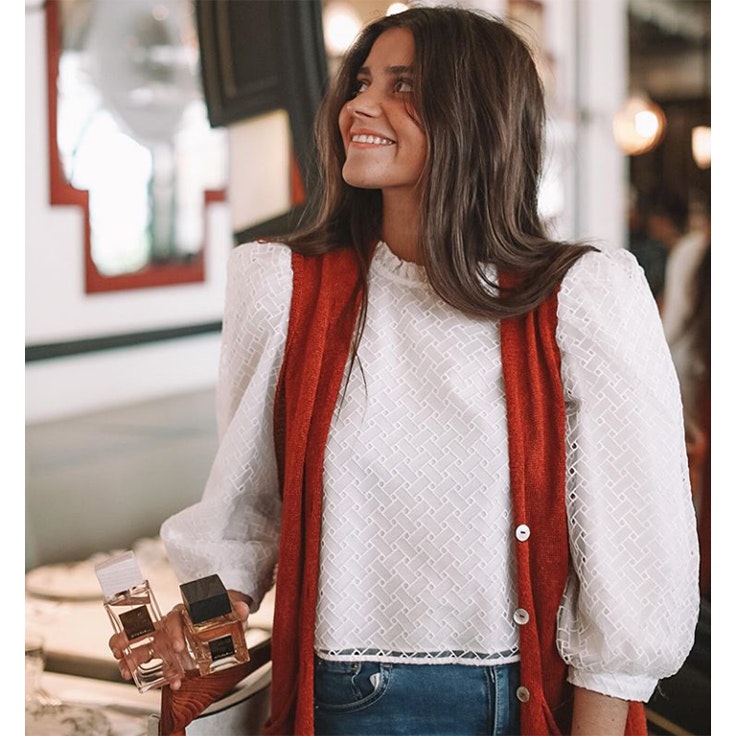 maría García de jaime blusa blanca rebajas 2020 moda