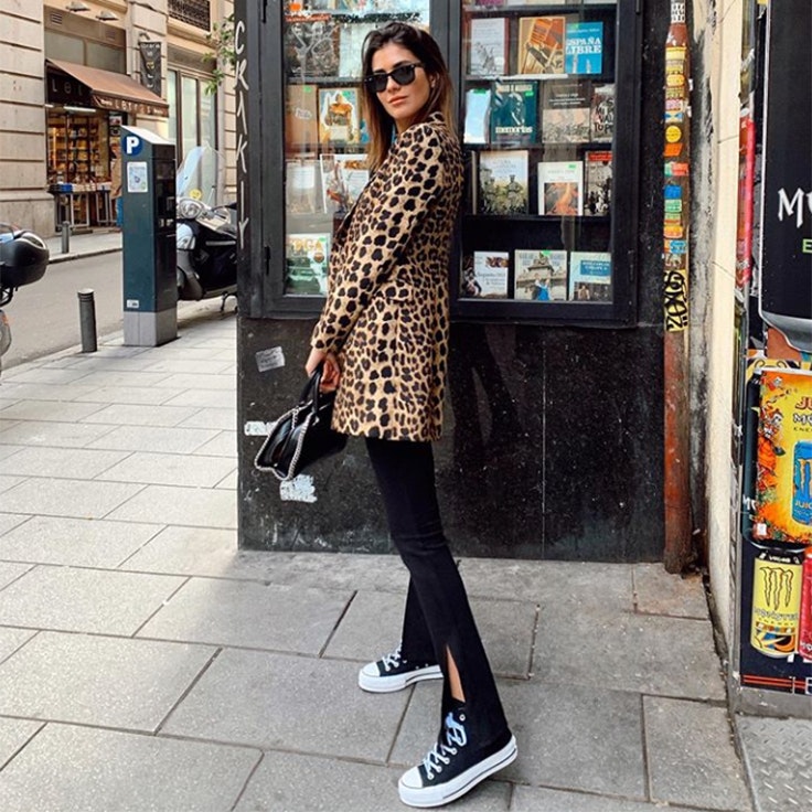maría turiel estilo instagram chaqueta de leopardo
