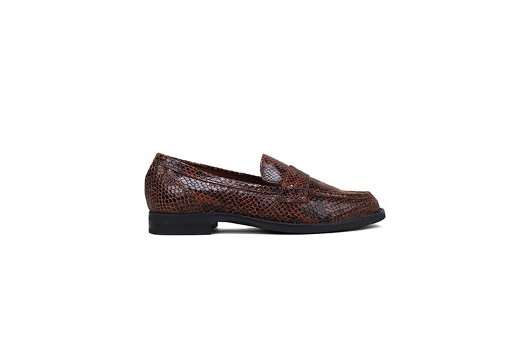 mocasin efecto serpiente marron de krack Pernille Teisbaek
