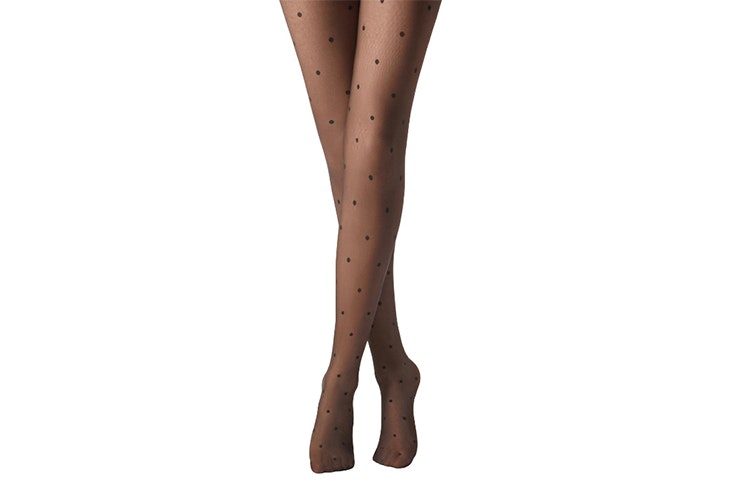 pantis con lunares de calzedonia Inma Soria