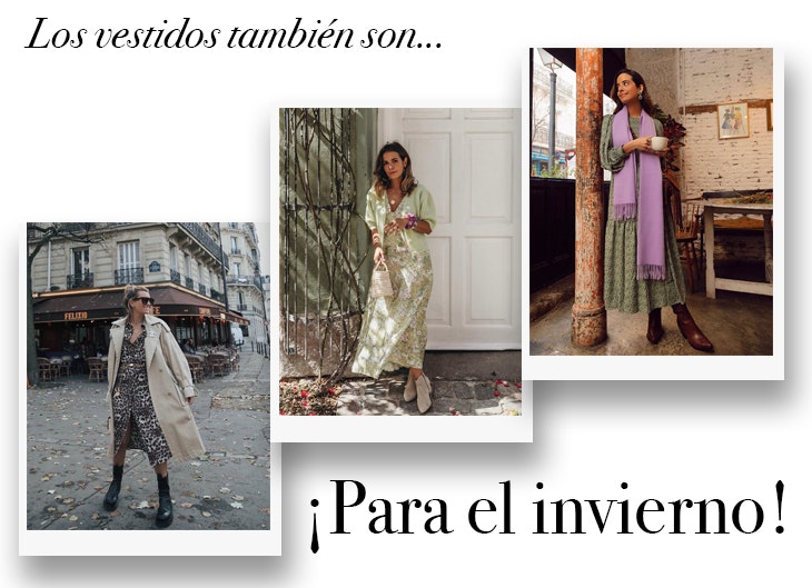 Así son los vestidos de invierno que eligen las influencers