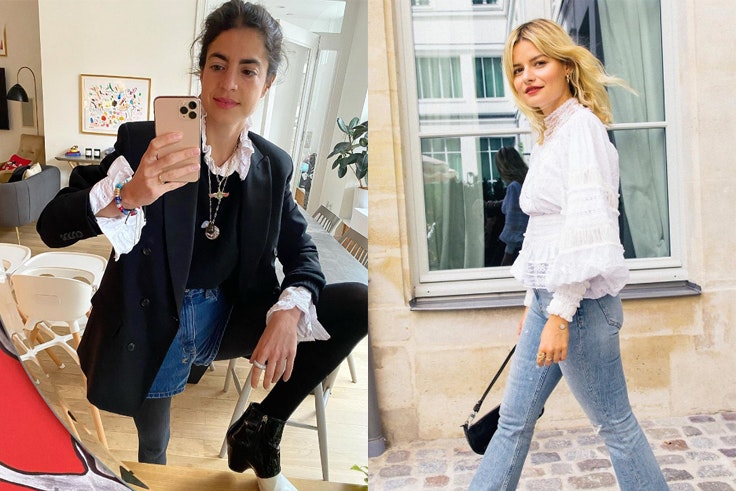 leandra medine sabina socol blusas románticas