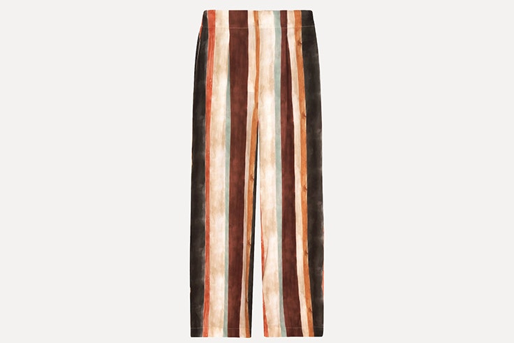 Pantalón de rayas de colores de Oysho