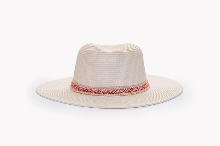 Sombrero de rafia de Paco Martínez