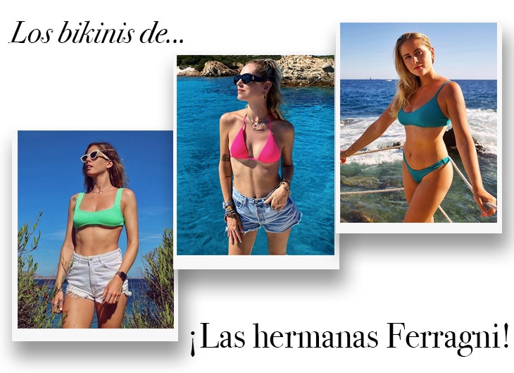 Las hermanas Ferragni: Puro estilo en la costa