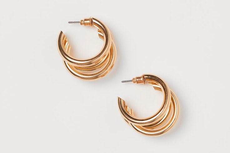 Pendientes de aro de H&M