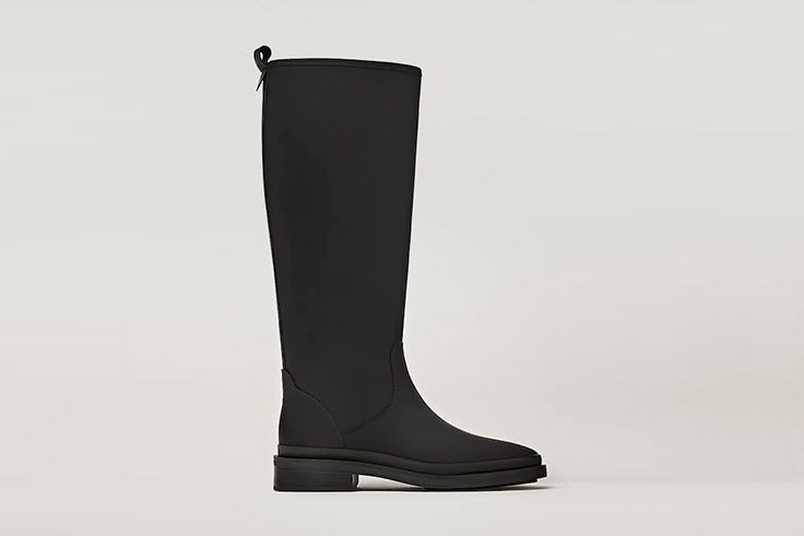 Botas negras de Massimo Dutti