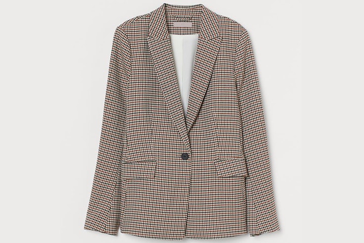 Blazer de cuadros de H&M