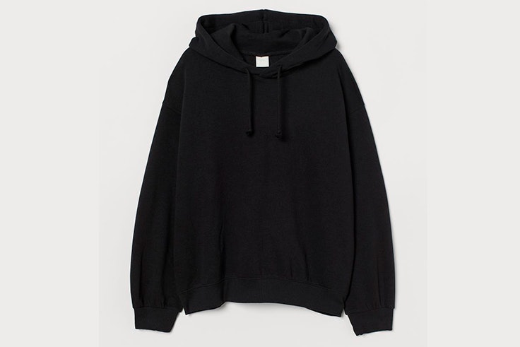 Sudadera negra de H&M