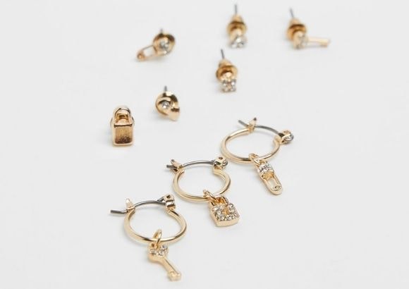Pendientes Bershka