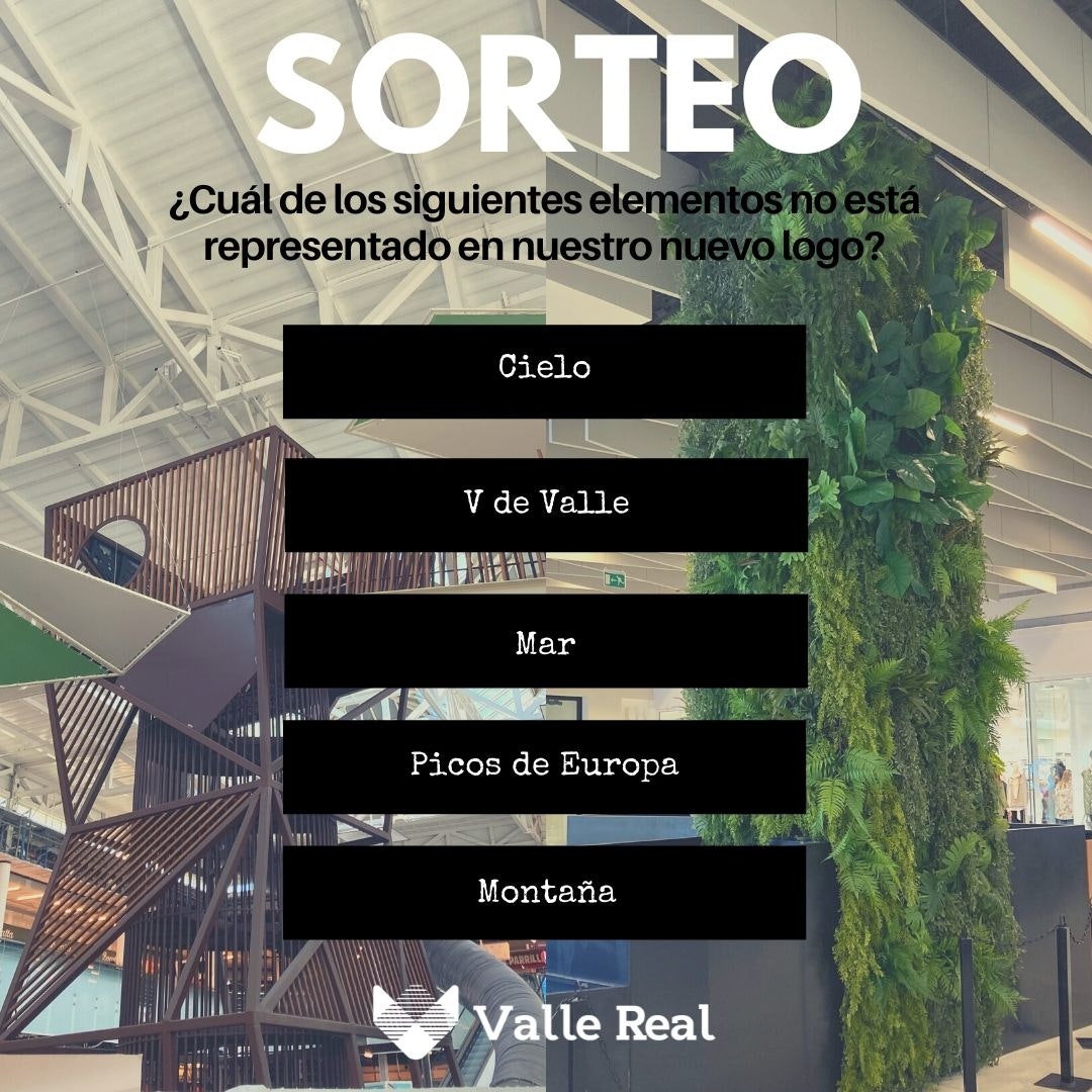 valle real sorteo rebranding