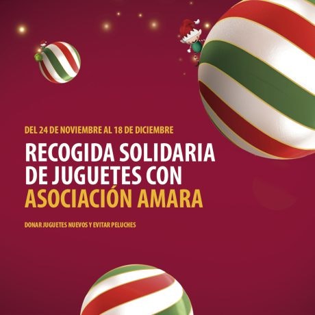 ¡Únete a nuestra recogida de juguetes!, Colaboremos con la Asociación Amara