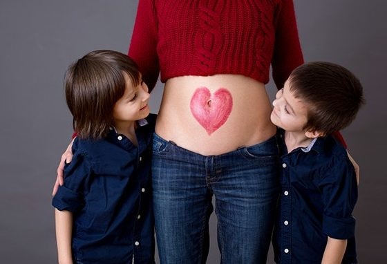 evento de belly painting no nosso centro.