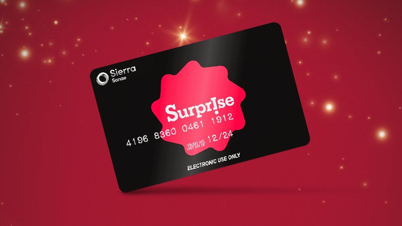 Surprise Gift Card