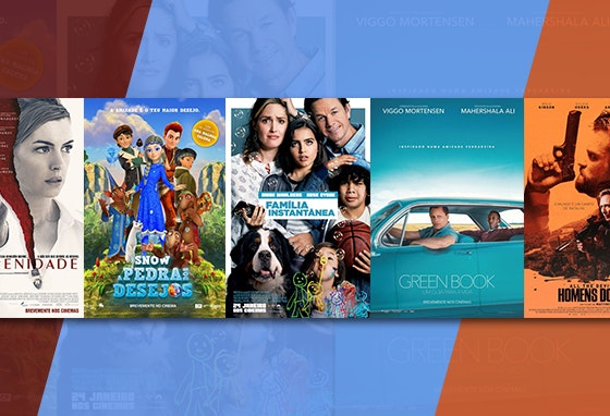 5 estreias a não perder por apenas 2,5€!