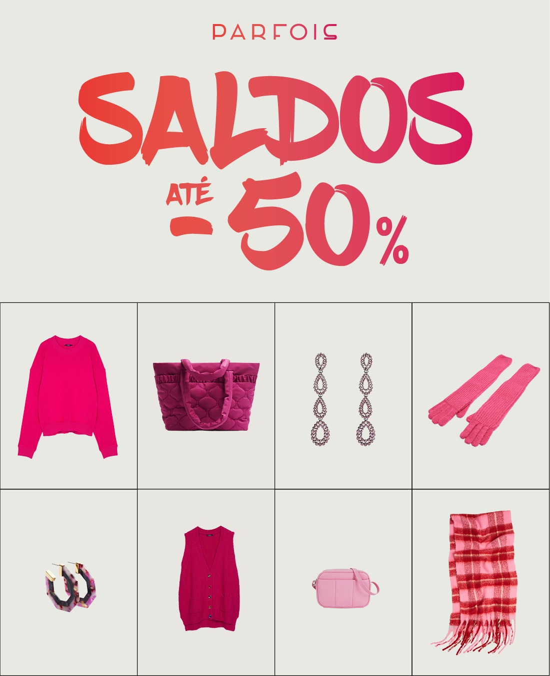 Sados até 50%