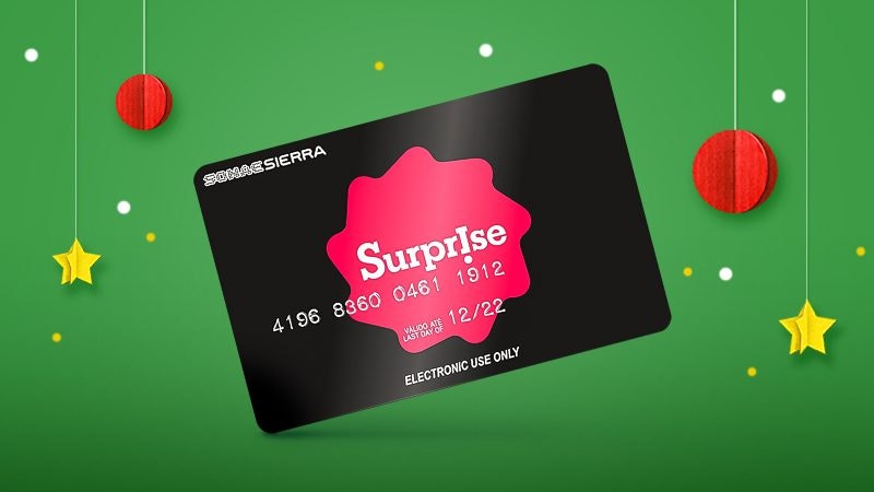 Surprise Gift Card