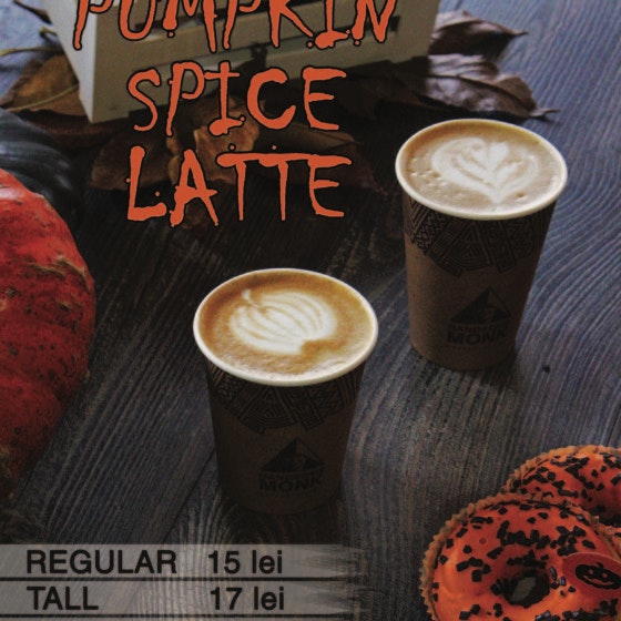 Pumpkin Spice Latte afis