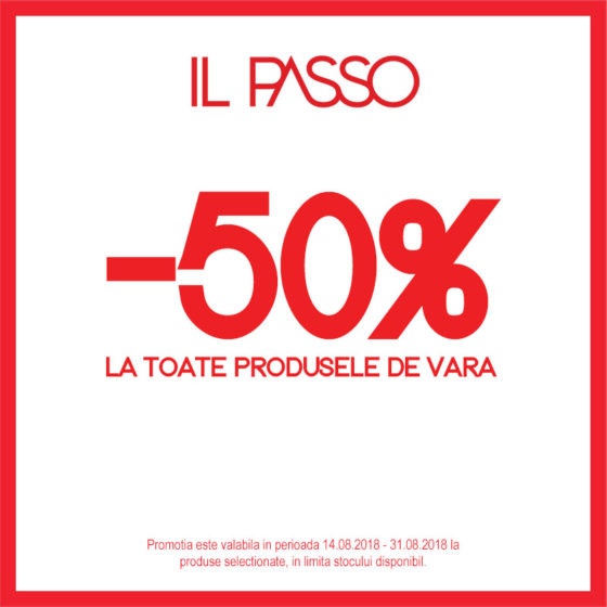 IL PASSO --50% 800 x 800- FB copy