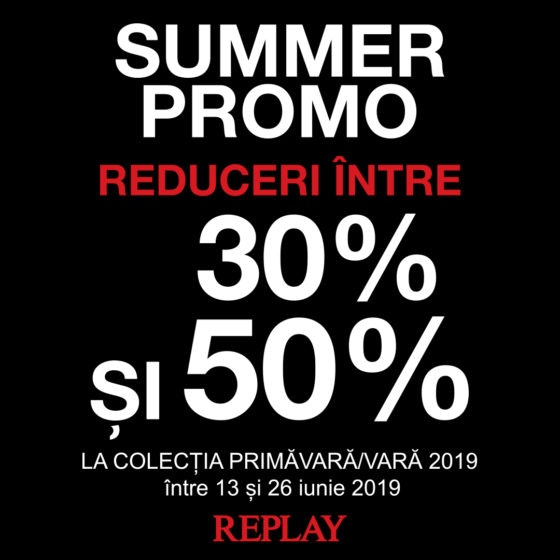 REPLAY SUMMER PROMO 1080x1080px