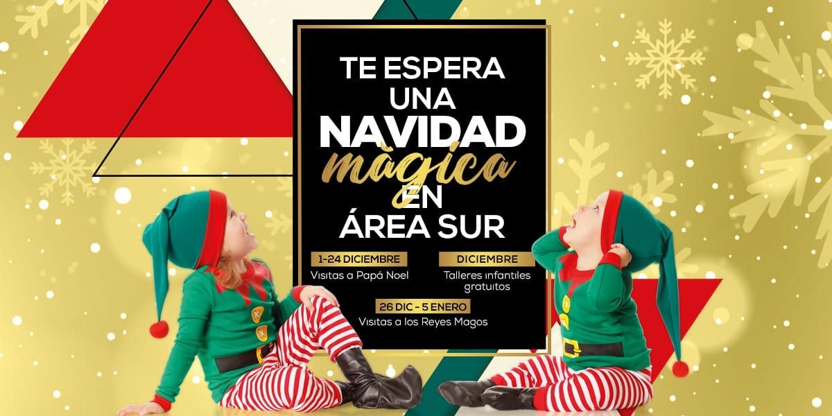 Celebra la Navidad en Área Sur con todas nuestras actividades