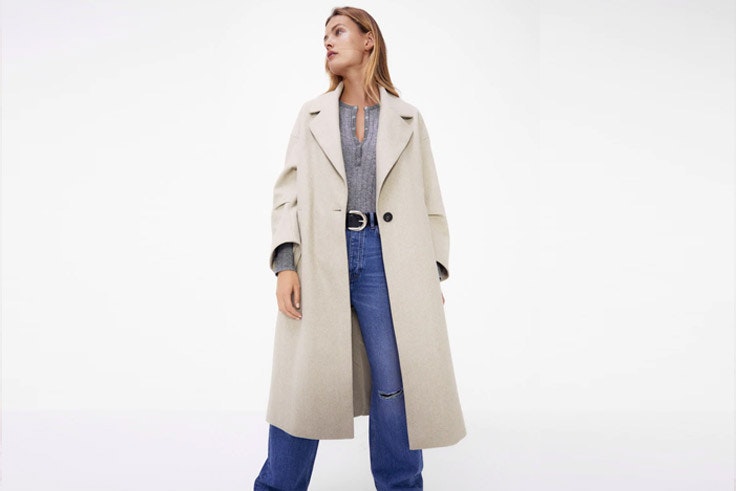Abrigo de Massimo Dutti de rebajas