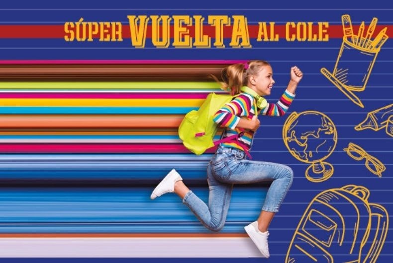 Del 10 al 18 de septiembre llega "Súper Vuelta al Cole"