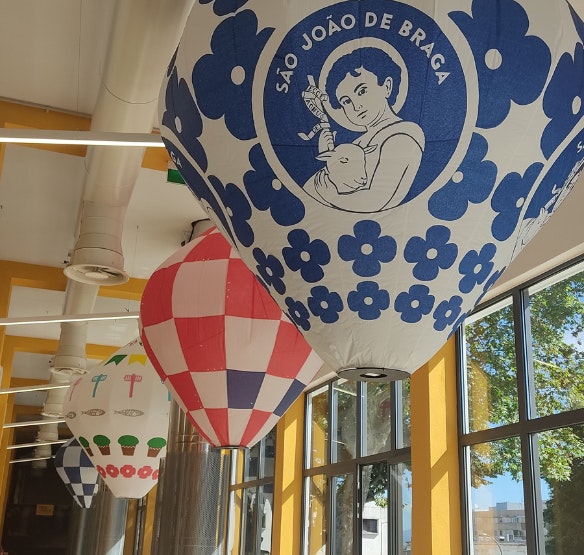 Balloons, fun and workshops. São João will arrive at Braga’s Municipal Market