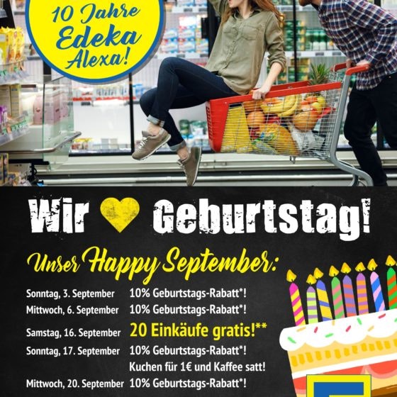 Edeka 10 Jahre
