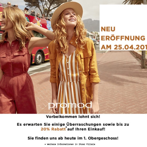 Eröffnung Promod