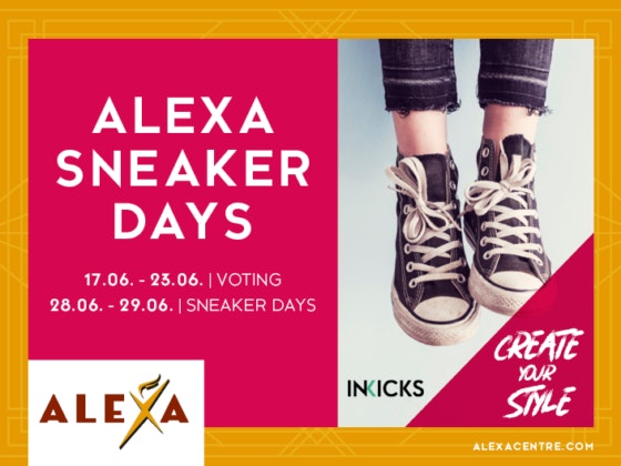 Die großen SNeaker Days im ALEXA Berlin #CreateYourStyle